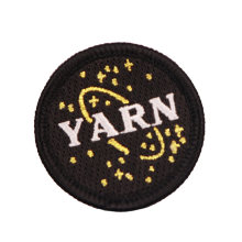 Fashion Woven Fabric Badge Embroidery Patch for Clothing